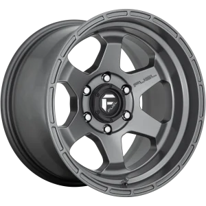 Fuel – D665 SHOK – Gunmetal – 17″x10″ -18mm – All weather Wheels – D66517008947